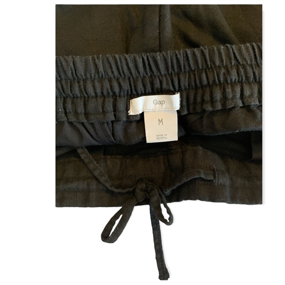 Gap linen twill track pant Sz M - Picture 3 of 3